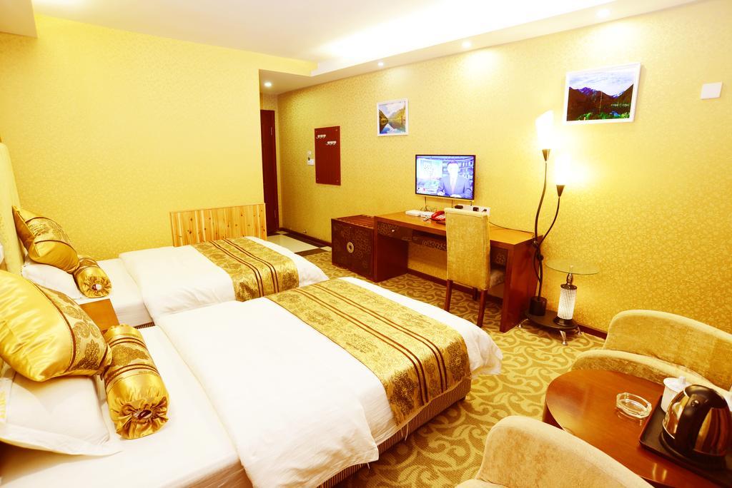 Jiuxiang Hotel Jiuzhaigou Rom bilde